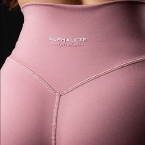 ALPHALETE-Alphalux essential leggings-eternal rose